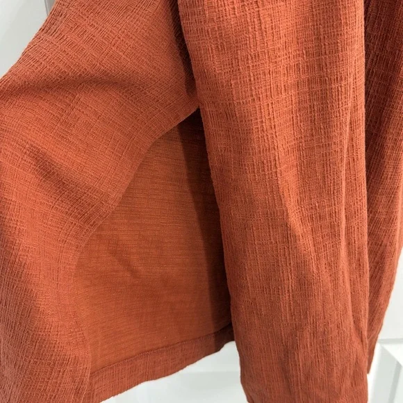 Madewell Terracotta Sleeveless Dress Sz M - Picture 6 of 8